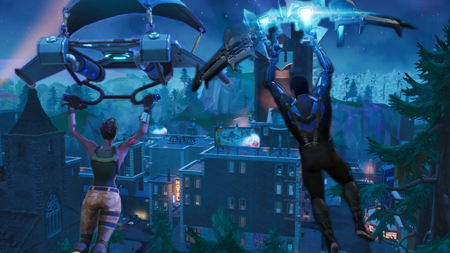 Gotham Knights Nightwing’s “Fortnite Glider”