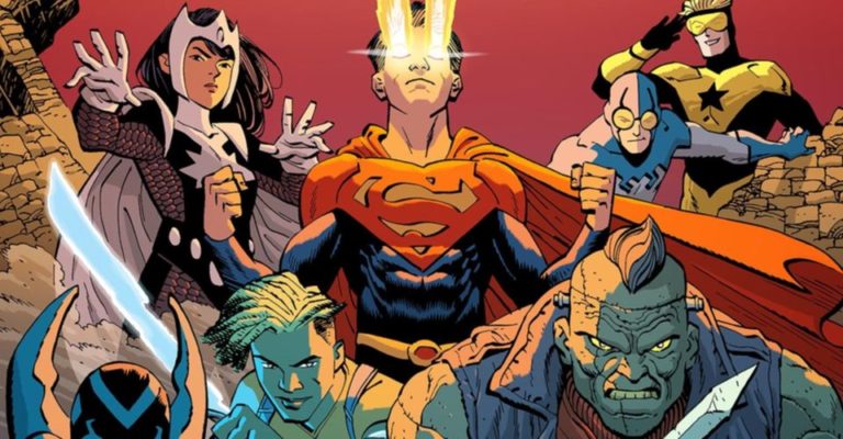 Jon Kent leads the New Justice League in Dark Crisis #2